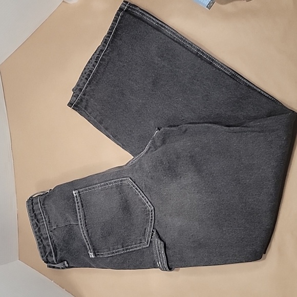 BP. Carpenter Jeans, Faded Black, White Stitching, Size 27, EUC - Picture 1 of 10